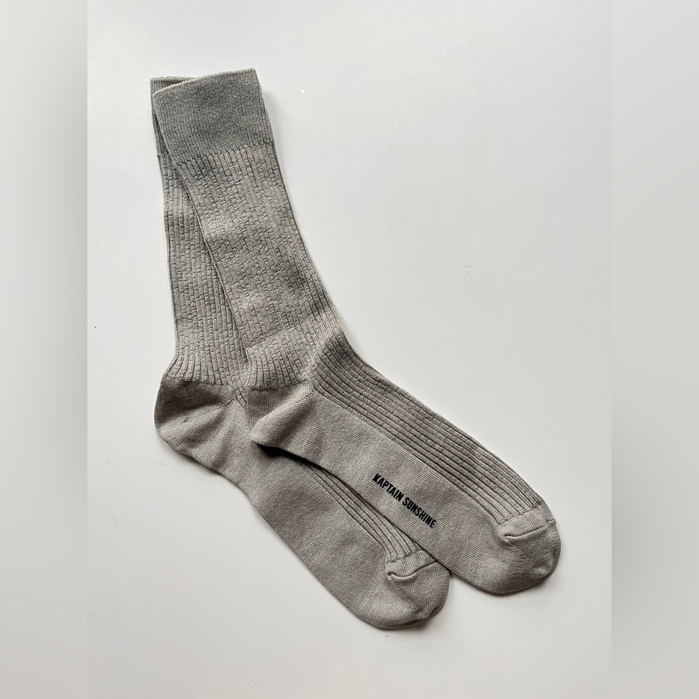 Yohji Yamamoto Gray Dress Socks